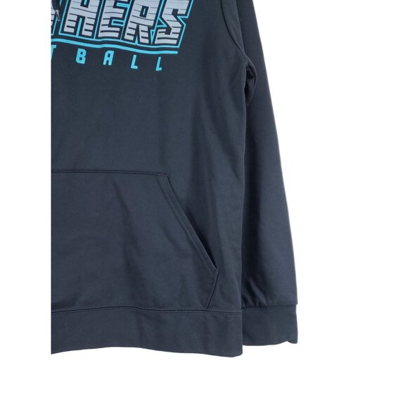 Carolina Panthers Hooded Sweatshirt Men's Size Medium Black - Picture 5 of 8